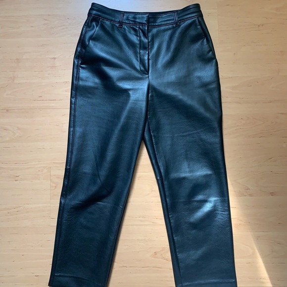 Aritzia faux leather pants - Picture 1 of 4
